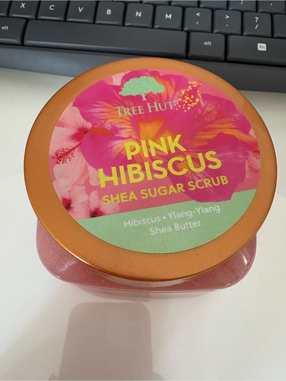 Pink Hibiscus Shea Sugar Scrub